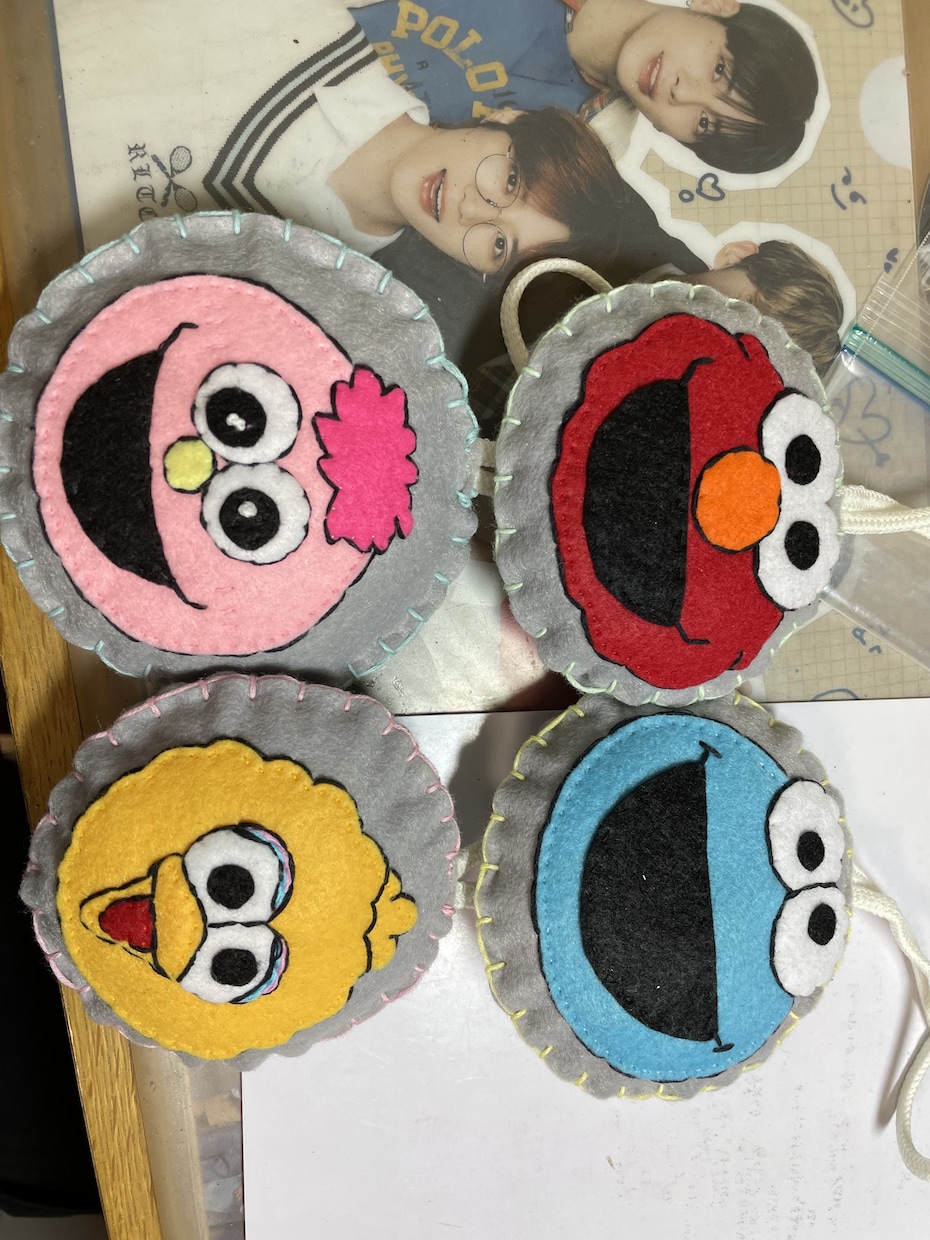 フェルト制作が得意です。オーダーメイドで作成します 唯一無二をお届けいたします。よろしくお願いします。 イメージ3