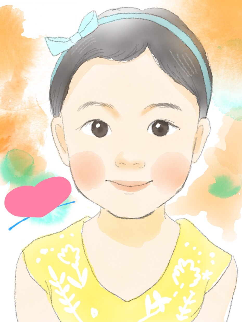 デジタルにがおえ描きます 離れていても、おめでとうの気持ちを伝えられる イメージ3