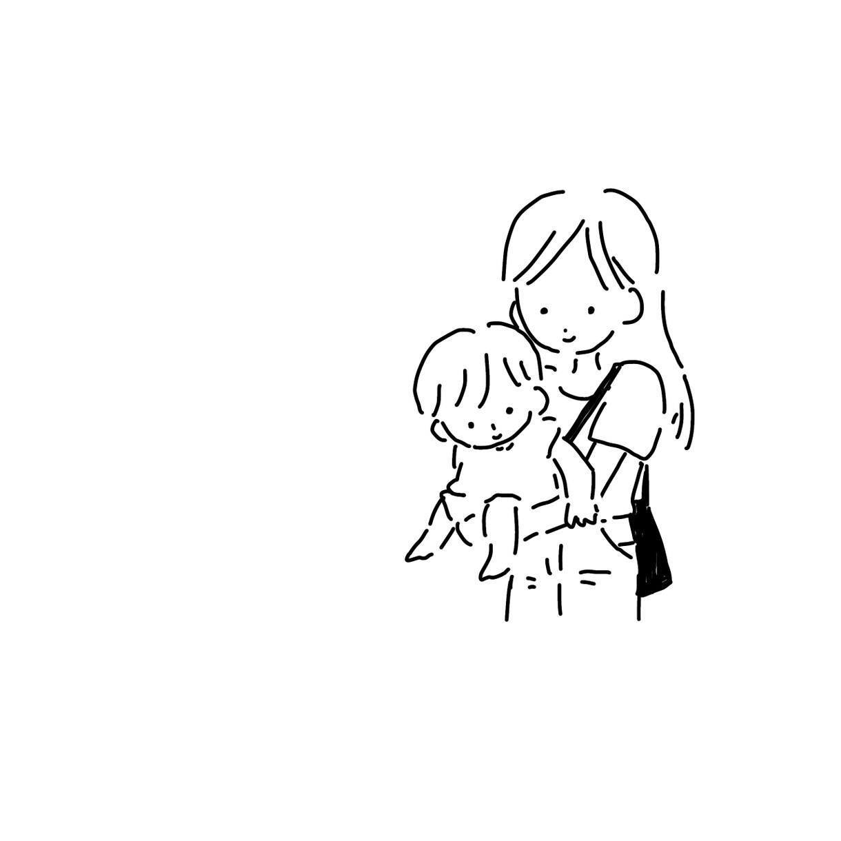 ゆる〜〜〜い似顔絵お描きします 即日納品♪♪ゆるゆるのシンプル似顔絵をお描きします♪♪ イメージ4