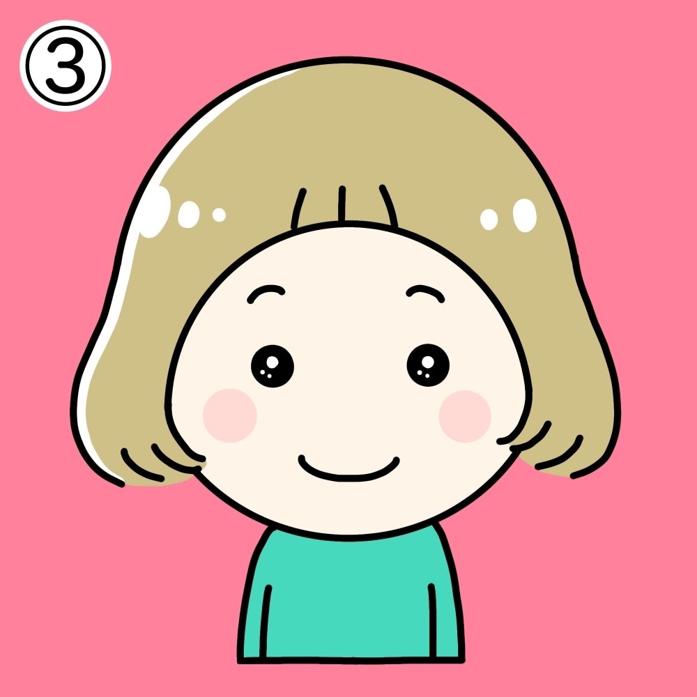 ゆるタッチでかわいい似顔絵アイコン作成します 雰囲気が似てる！自分だけのキャラアイコンいかがですか？ イメージ5