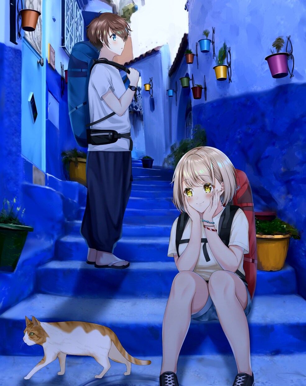 ご希望のイラスト描かせていただきます SNSアイコンや一枚絵、キャラデザ、漫画など幅広く！ イメージ8