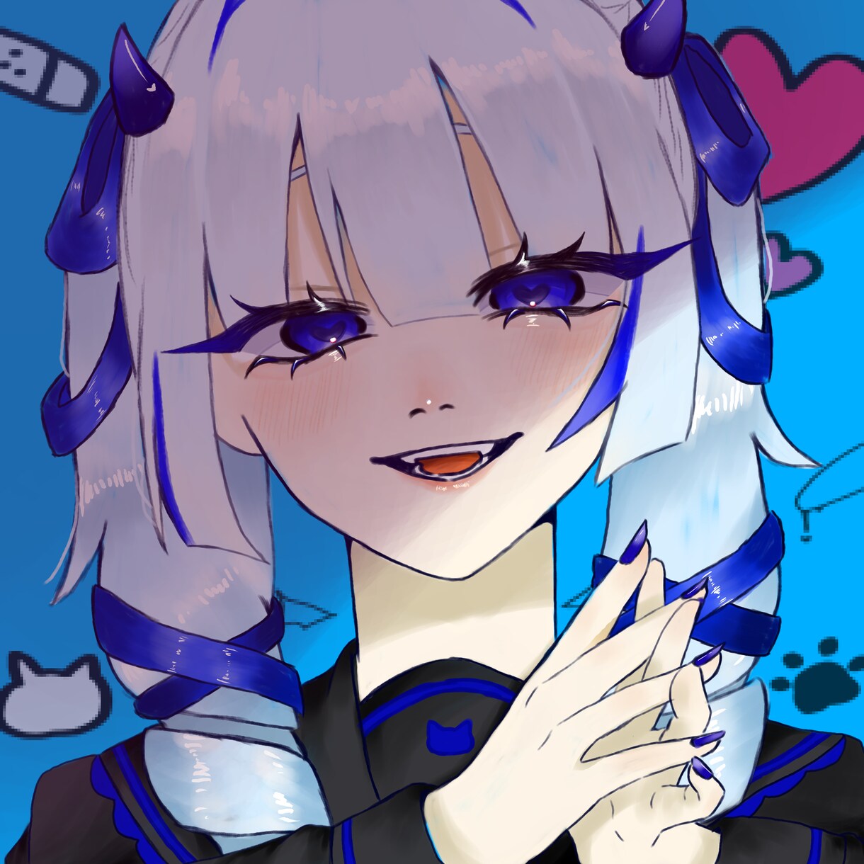 シンプルなアニメ系アイコン描きます 格安でSNSやゲーム用アイコン描きます！ イメージ5