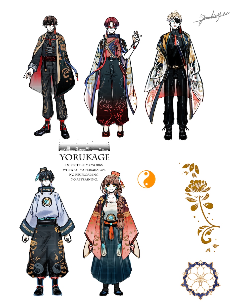 人の目を引き付けるイラストを描きます イケメンから可愛いまで／キャラデザもお気軽にご相談ください。 イメージ9