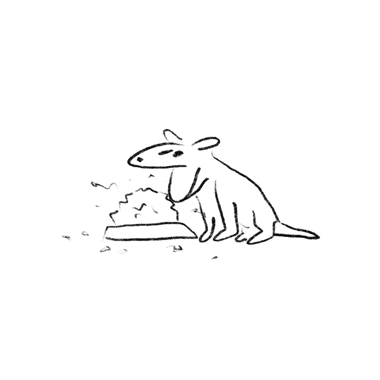 ゆるい動物や人物のイラストを描きます ゆるいイラストが挿絵やちょっとした飾りなどに欲しい時に イメージ4