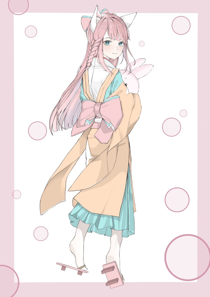 オリジナルキャラクターのイラスト制作を承ります 全身も顔面アップもお任せ下さい イメージ2