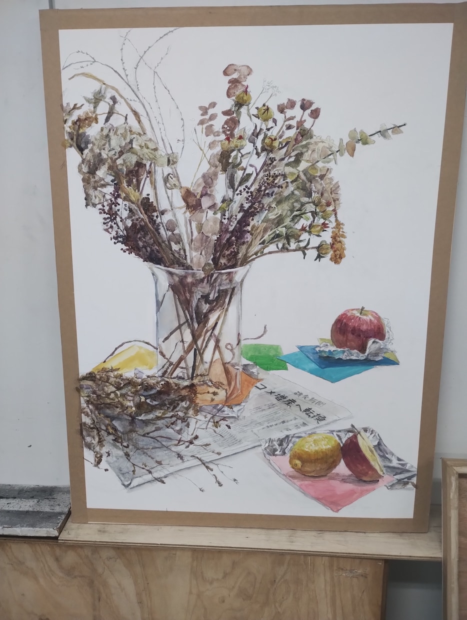 幻想的なアナログ絵画、オーダーメイド制作します 雨空・ファンタジー・動物・植物・キャラクターの幻想的な雰囲気 イメージ3