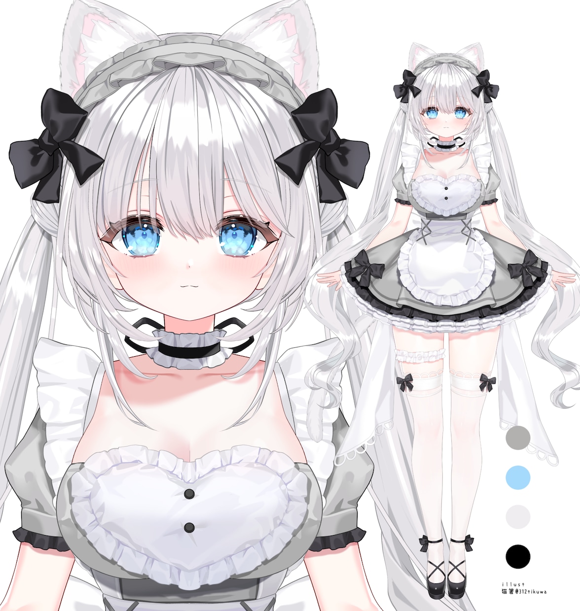 企業実績多数！プロ品質vtuber立ち絵制作します 企業実績多数！長く使える高品質イラストを作成致します イメージ2