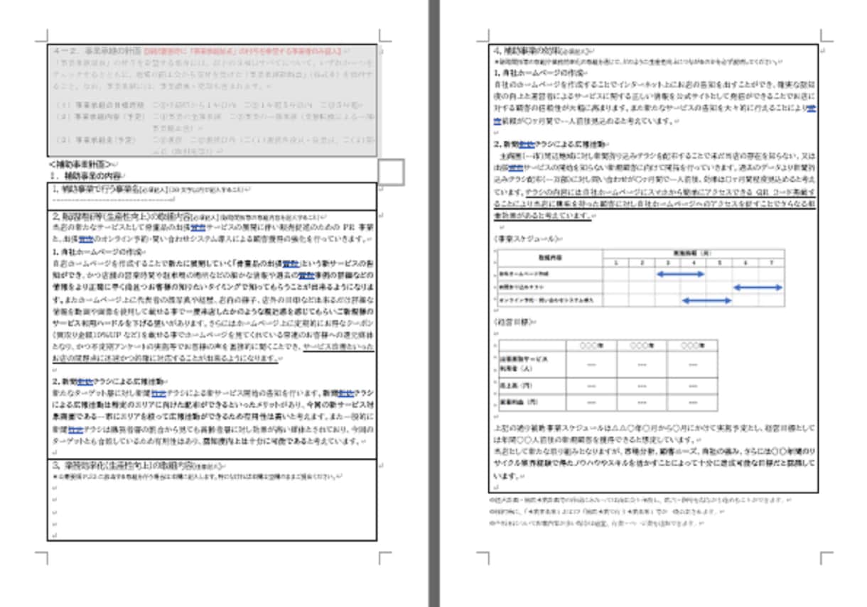 リサイクルショップ★持続化補助金書類をお譲りします 採択済み事業計画書を【テンプレート】としても利用できます！ イメージ5