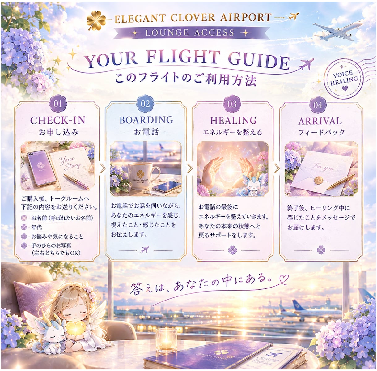 周りに影響されてブレる魂を本来の流れに整えます 他人のエネルギーに干渉されて沼るあなたを整流します。 イメージ2