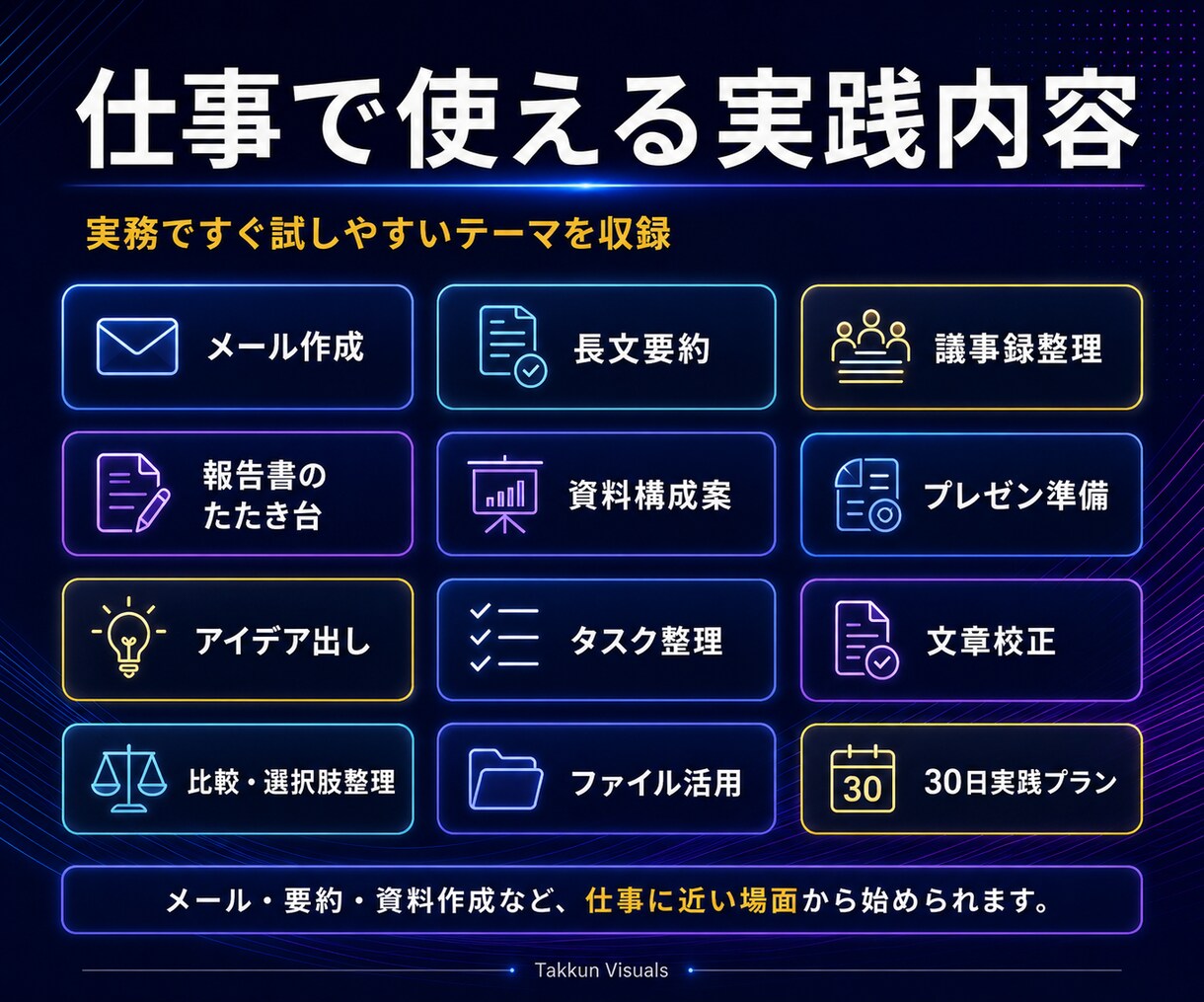 初心者向けChatGPT仕事術を提供します 要約・資料作成から学べるAI仕事術 イメージ5