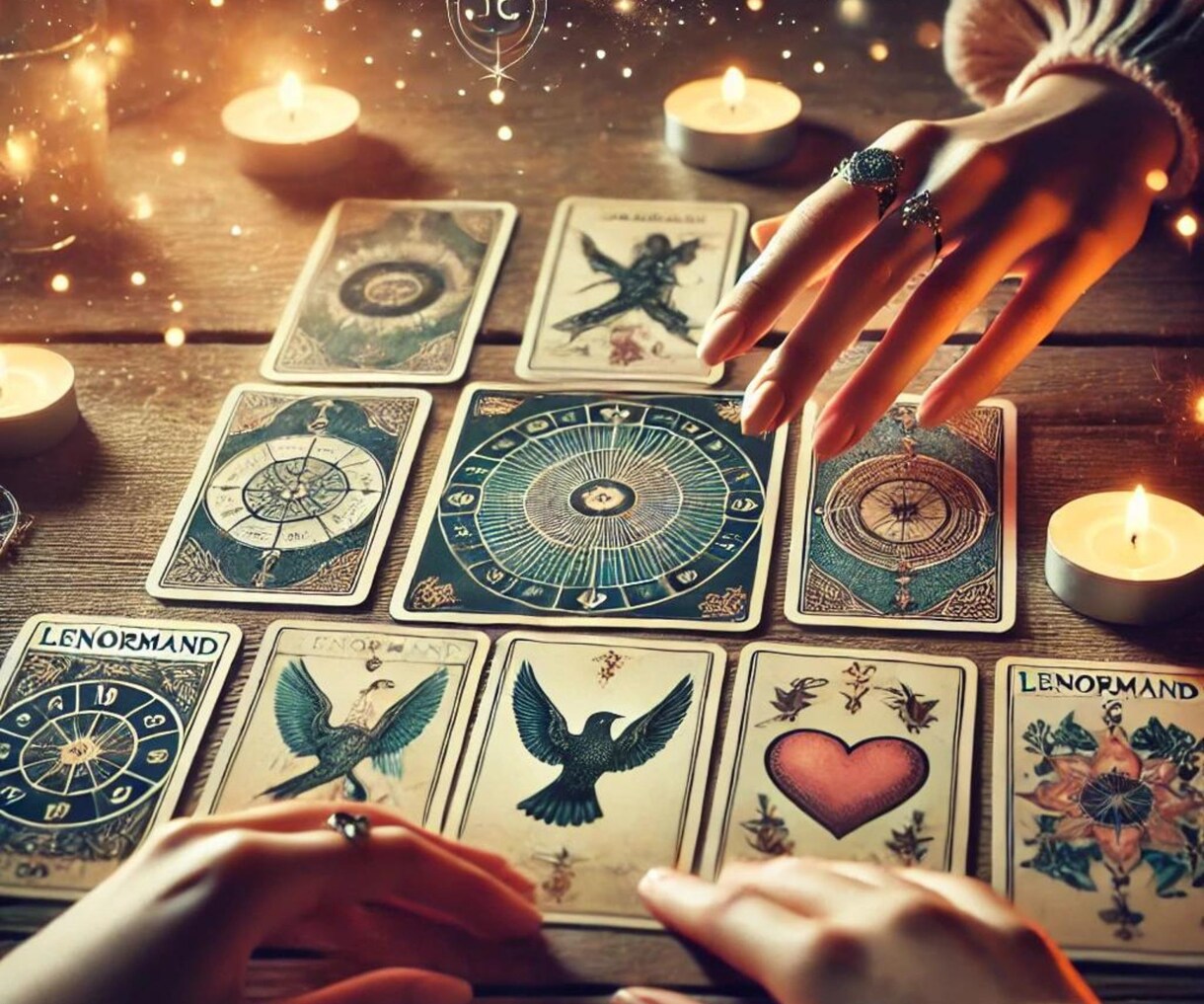 ワンコイン⭐︎ルノルマンで紡ぐ二人の未来を占います カードが示す二人の運命を解き明かします イメージ1