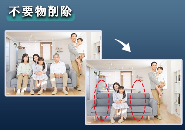 写真加工　幅広く承ります 不要物除去、合成、色調補正、美容レタッチが必要な方！ イメージ2