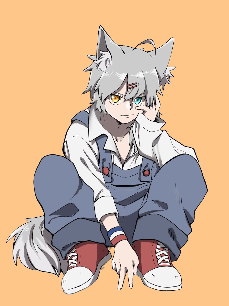 魂を入れる可愛いキャラデザします アニメ塗りでできます！可愛い元気なキャラ得意です！ イメージ1