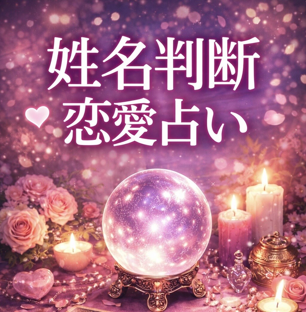 名前だけで見えてきます 名前だけで気軽にご相談ください☆ イメージ1