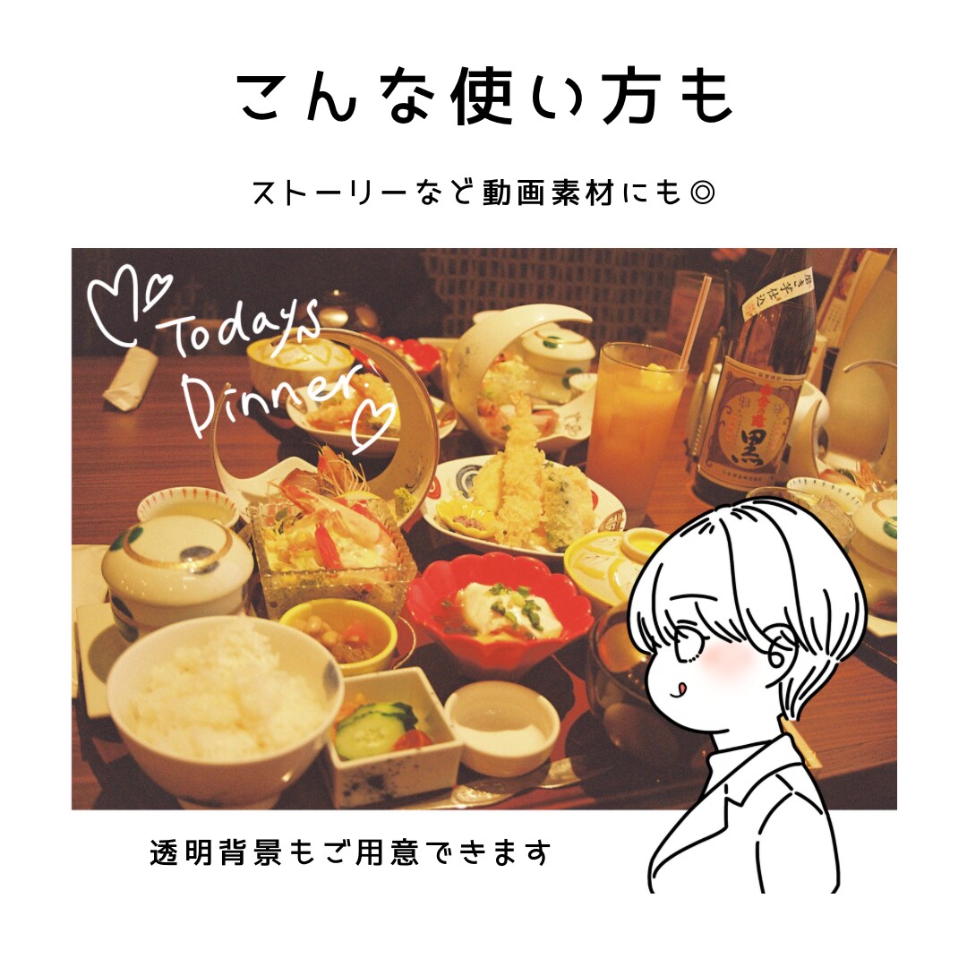 シンプルに清潔感◎横顔で個性派なアイコン描きます 癖のあるシンプル線画で差別化&便利！SNSにお洒落な統一感を イメージ5