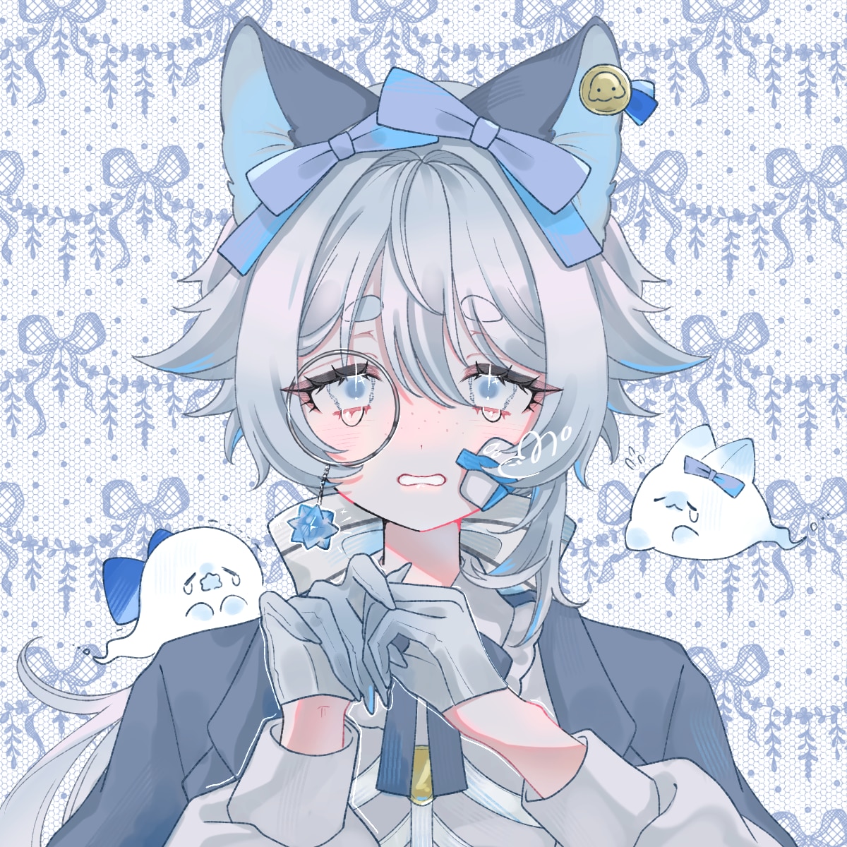 SNS用の可愛いアイコンイラスト描きます きらきらで可愛いお顔が好きな方へ！ イメージ3