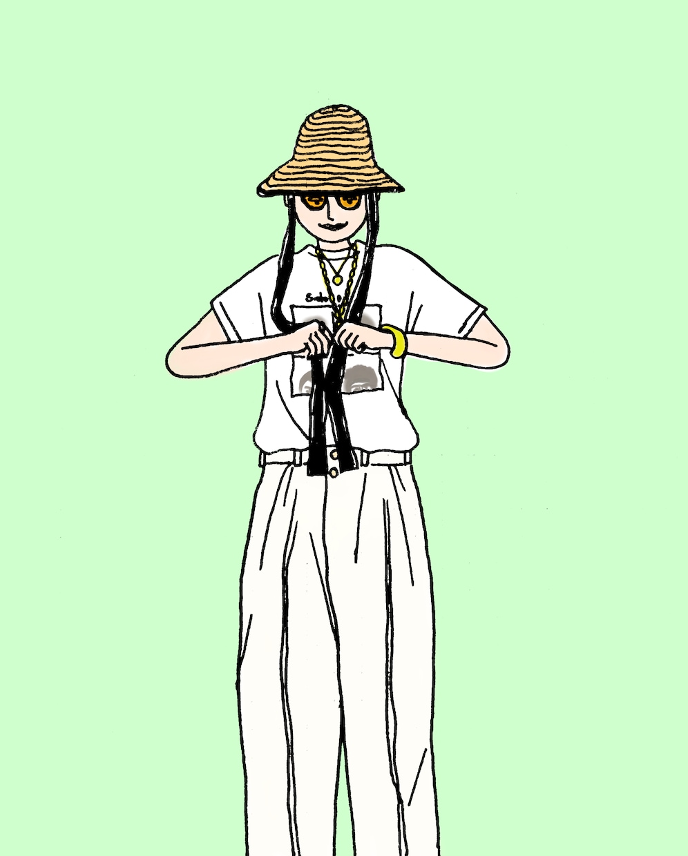 カラーのファッションイラストを描きます 【細部までの描き込み/丁寧な仕上がり】 イメージ6
