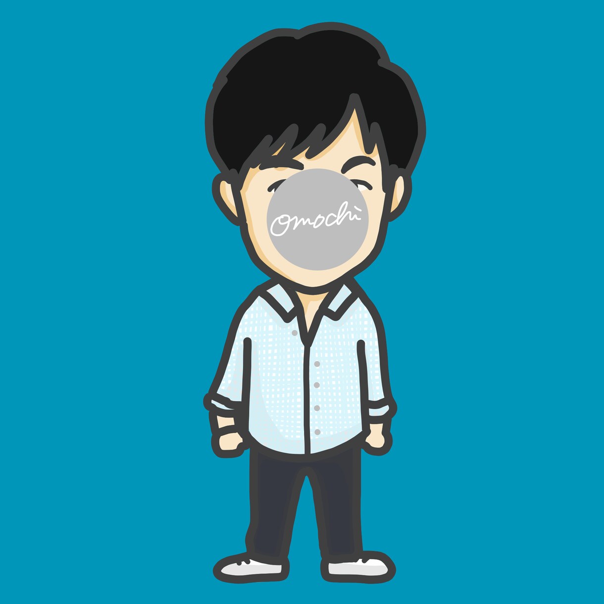 アイコン用【1500円似顔絵】を描きます ブログやSNSで使えるアイコン用の似顔絵を描きます♪ イメージ4