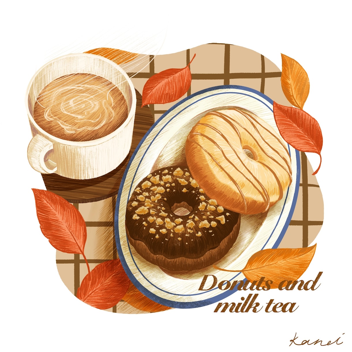 可愛い食べ物イラスト描きます 可愛く美味しそうな食べ物イラスト描きます イメージ1