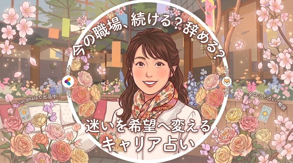 転職するべき？YES/NOを占います 転職の迷いに。タロットで「あなたの最善の選択と輝ける未来」を イメージ1