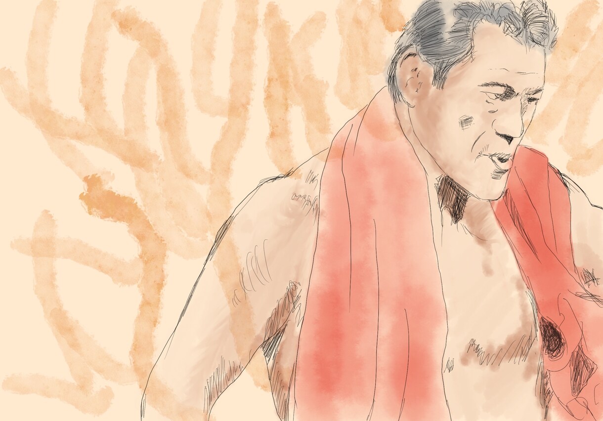 お写真から似顔絵イラストを描きます iPadを使って写真データから似顔絵を即行で描きます。 イメージ4