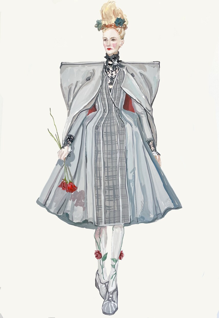 静かな雰囲気の人物イラストを描きます 静けさや余白を大切にした、アート寄りの人物表現です イメージ3