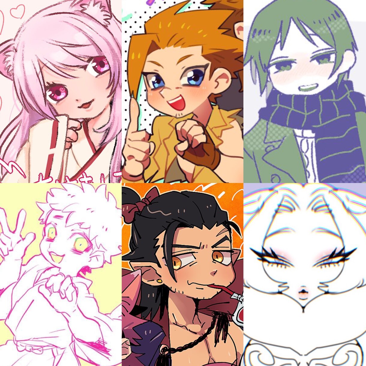 色んな絵柄でアイコン描きます カワイイからカッコイイまで応えます！ イメージ3