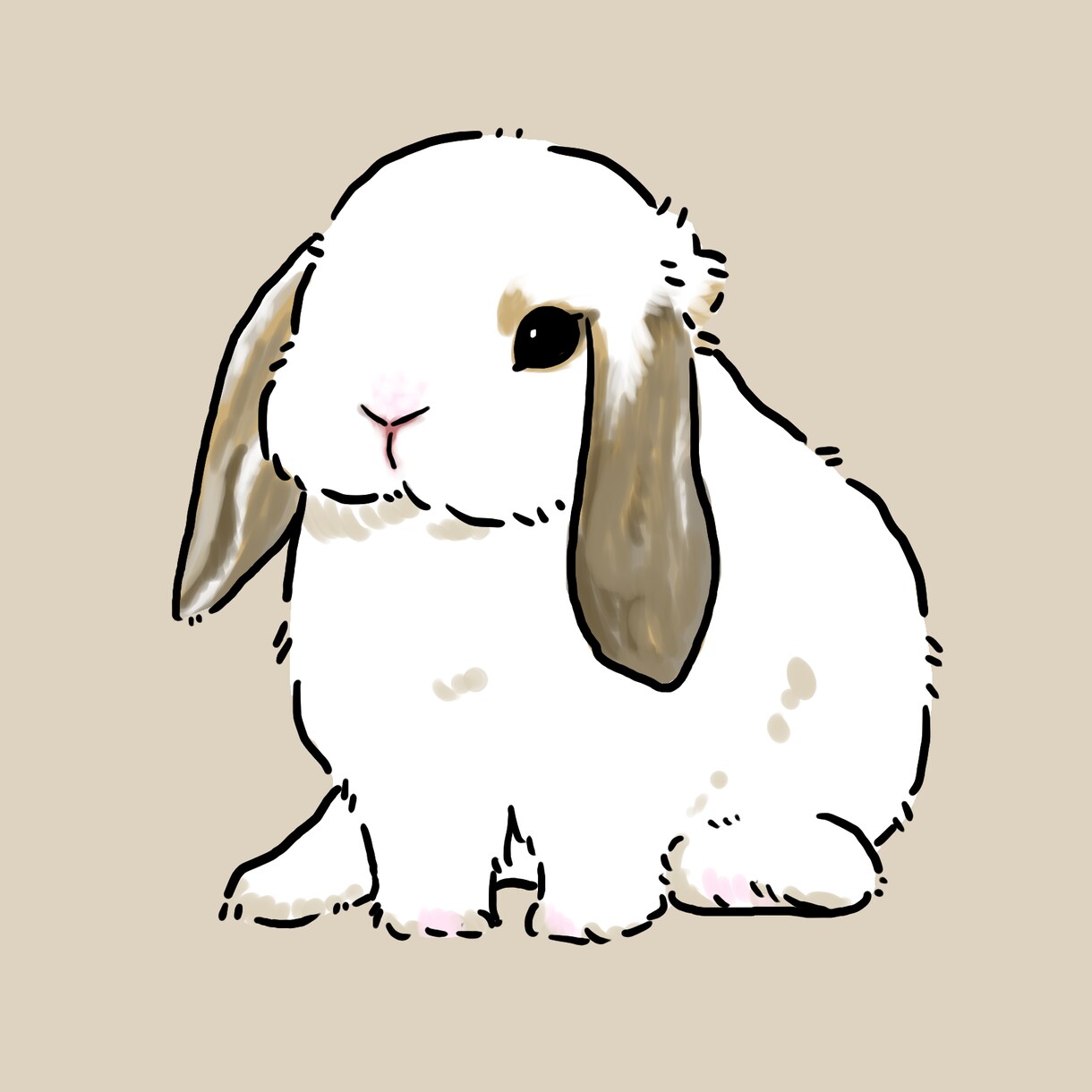 大好きな家族を♡愛うさぎさんのイラスト描きます うさ飼いさんのためのリアルでかわいいそっくり似顔絵です イメージ7