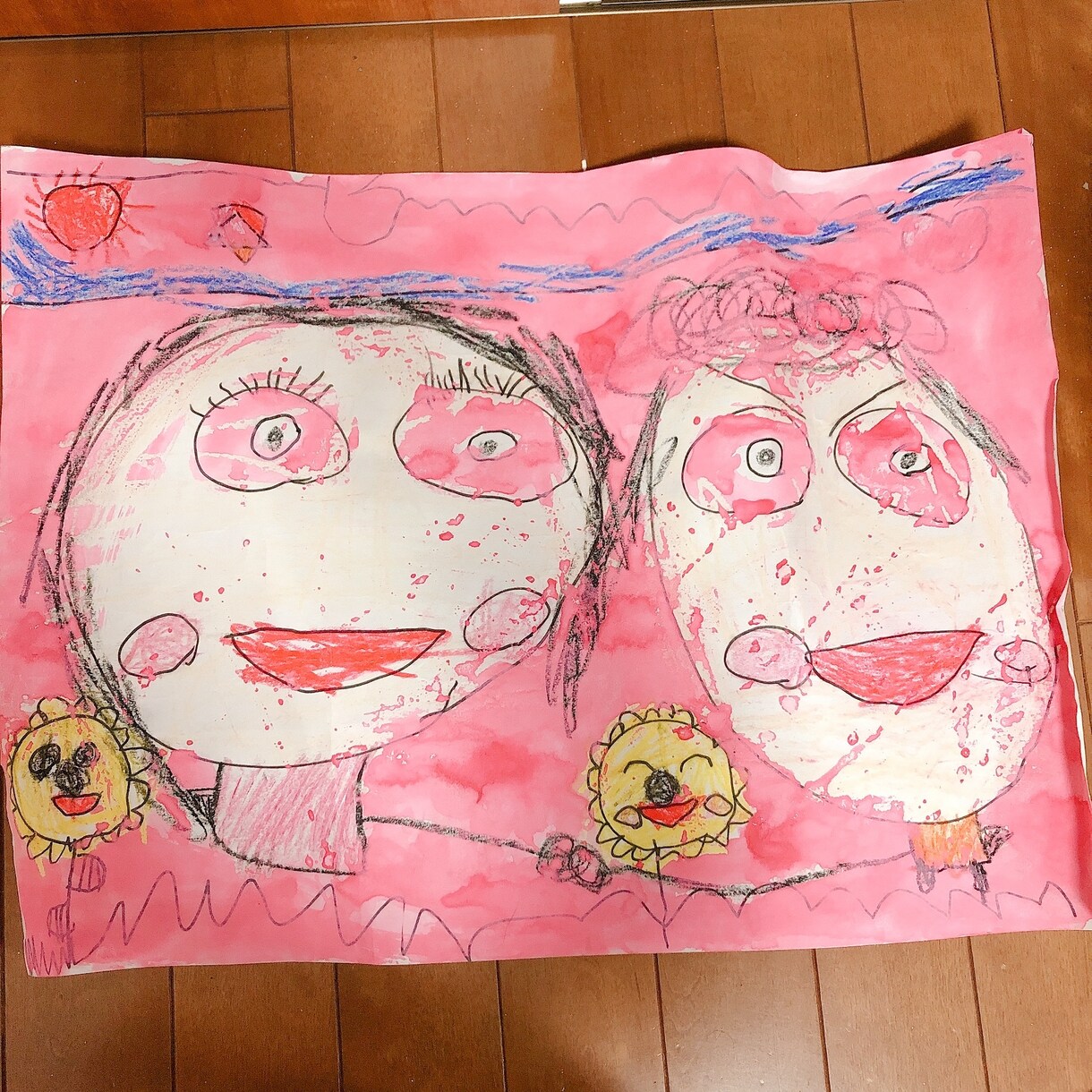 5歳児が心を込めてあなたの可愛い似顔絵描きます 優しいほんわかイラストで癒されませんか？ イメージ8