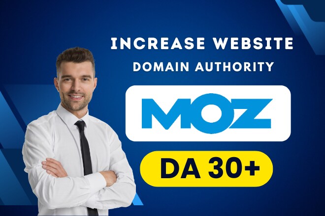 increase DA 30 +ます increase website authority 30+ イメージ1