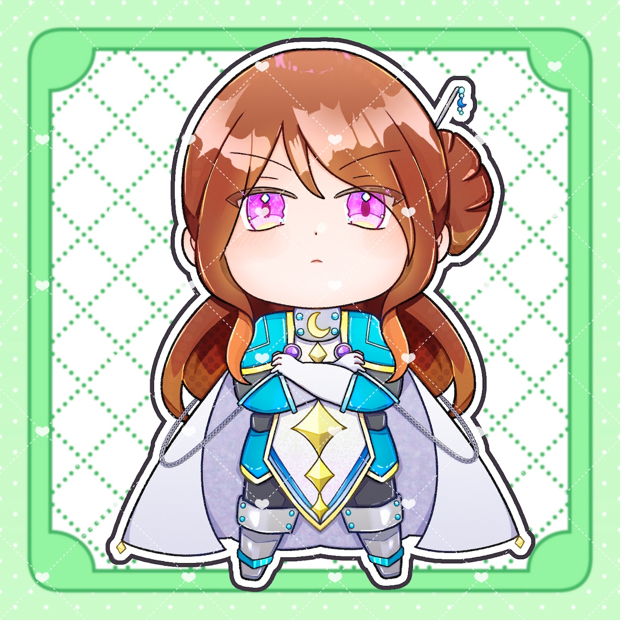 商用込み！可愛いちびキャライラスト描きます プレゼントやグッズ制作にも！もちぷにイラストお描きします！ イメージ4