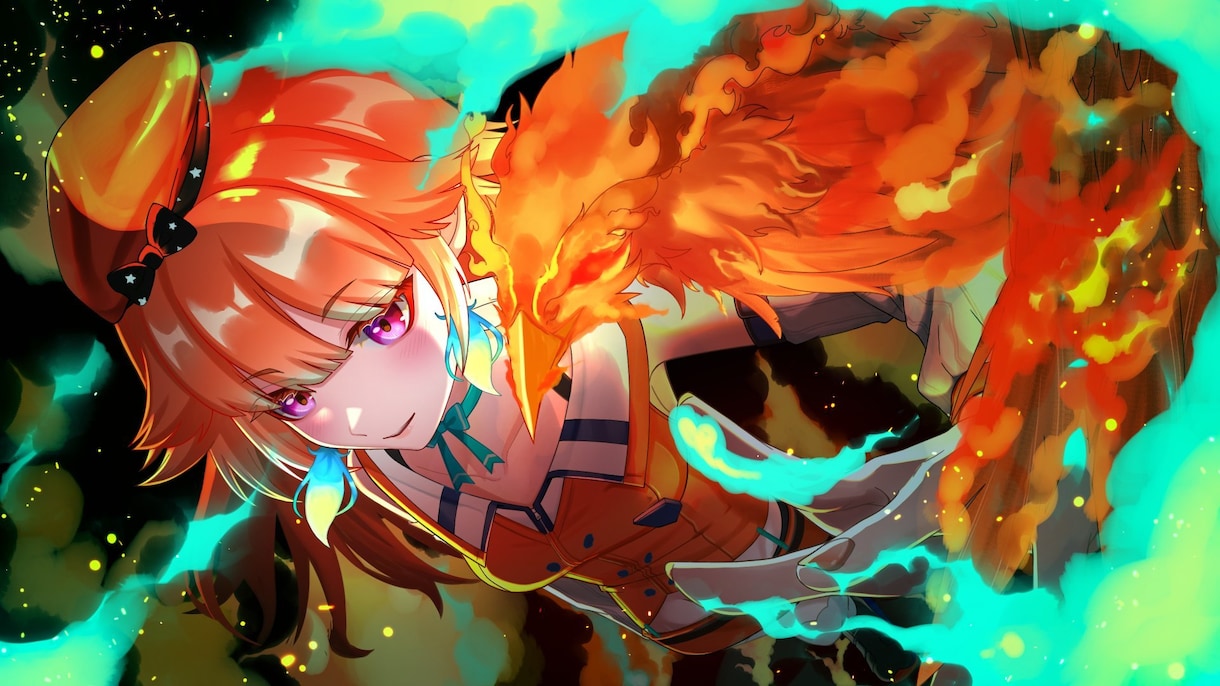 雰囲気のある1枚イラストを制作します 配信のサムネイルやスタート画面、MVのイラストが必要な方へ イメージ1