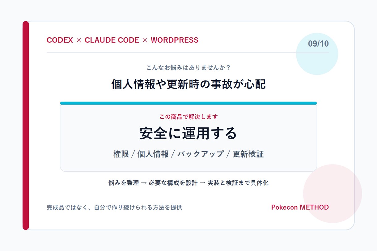 Codexで予約EC会員サイトを設計します 複雑な業務機能を分解して実装する方法を習得 イメージ9
