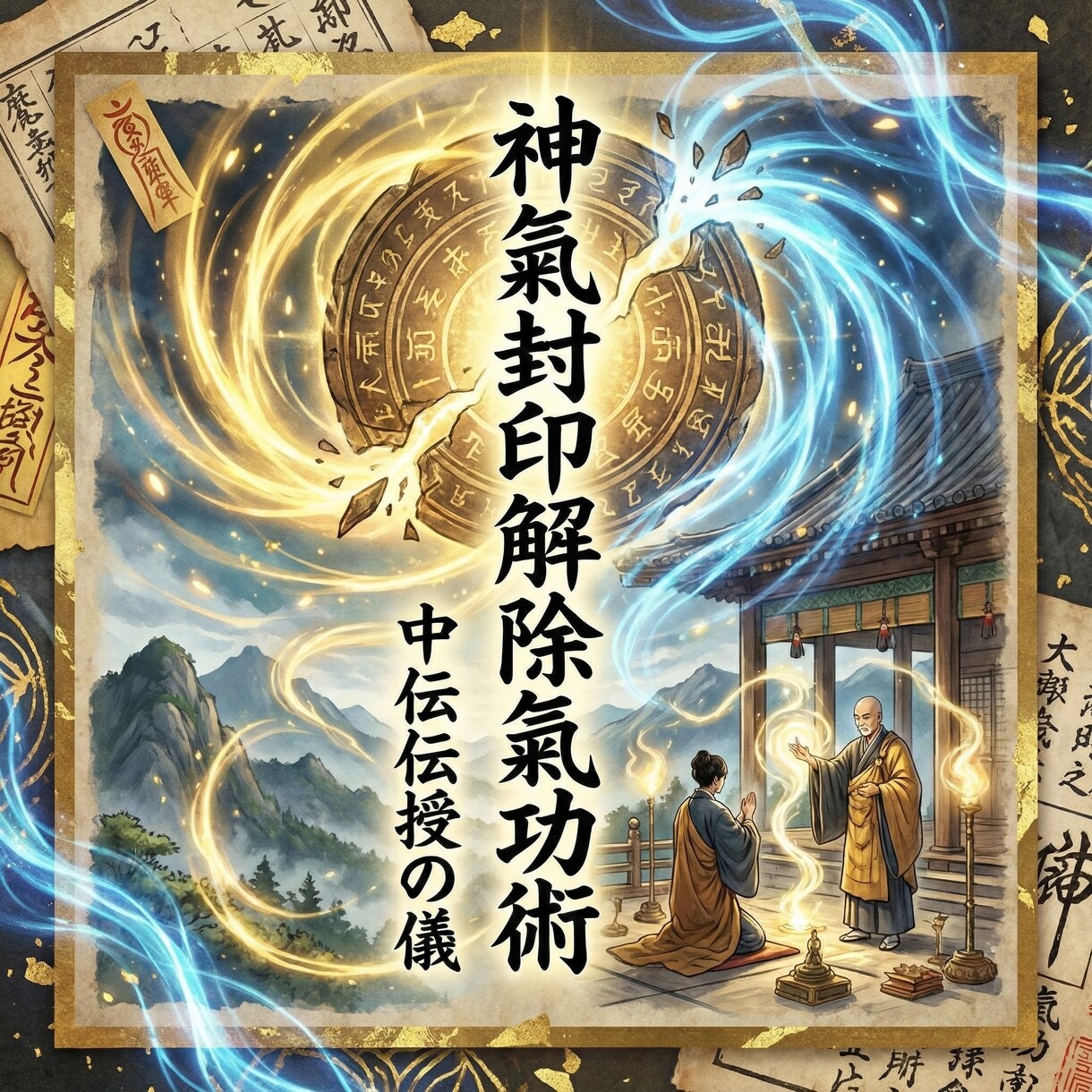 神氣封印解除氣功術　中伝伝授の儀を行います 光脈展開法・多層氣収束術　魂の光脈を広げ氣の器を深める展開 イメージ2