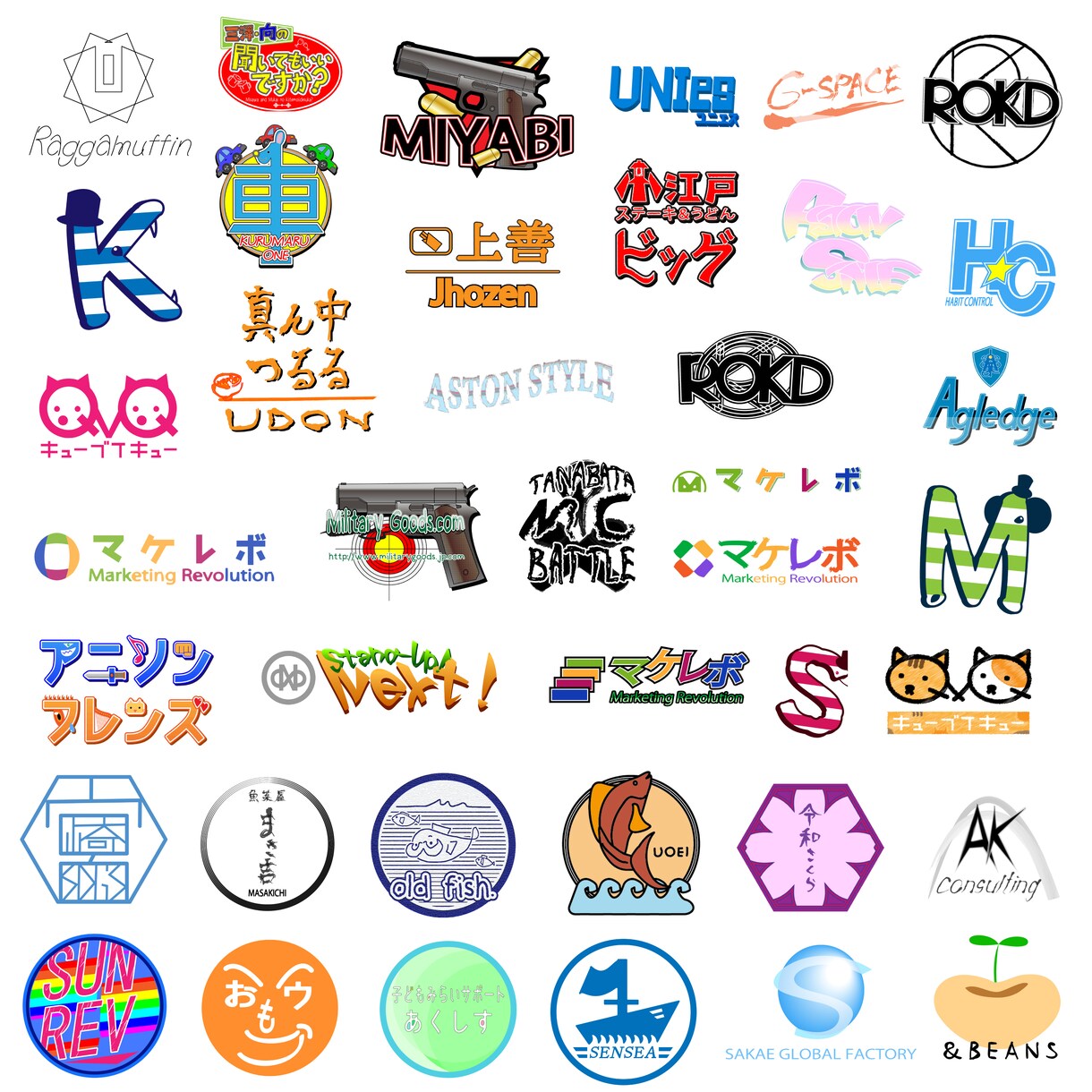 用途自由のオリジナルロゴ作成します アイコンや名刺等に！オリジナルロゴマークを作成いたします。 イメージ3