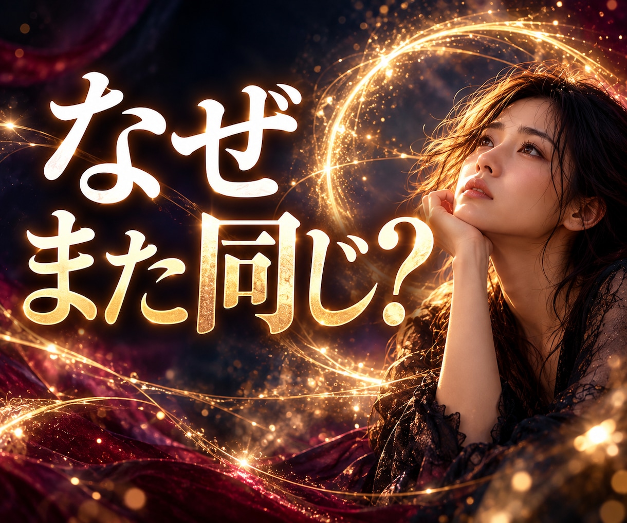 なぜ私はまたこうなる？繰り返す原因を霊視します 恋愛・仕事・人間関係で繰り返すパターンの根を深く読み解きます イメージ1
