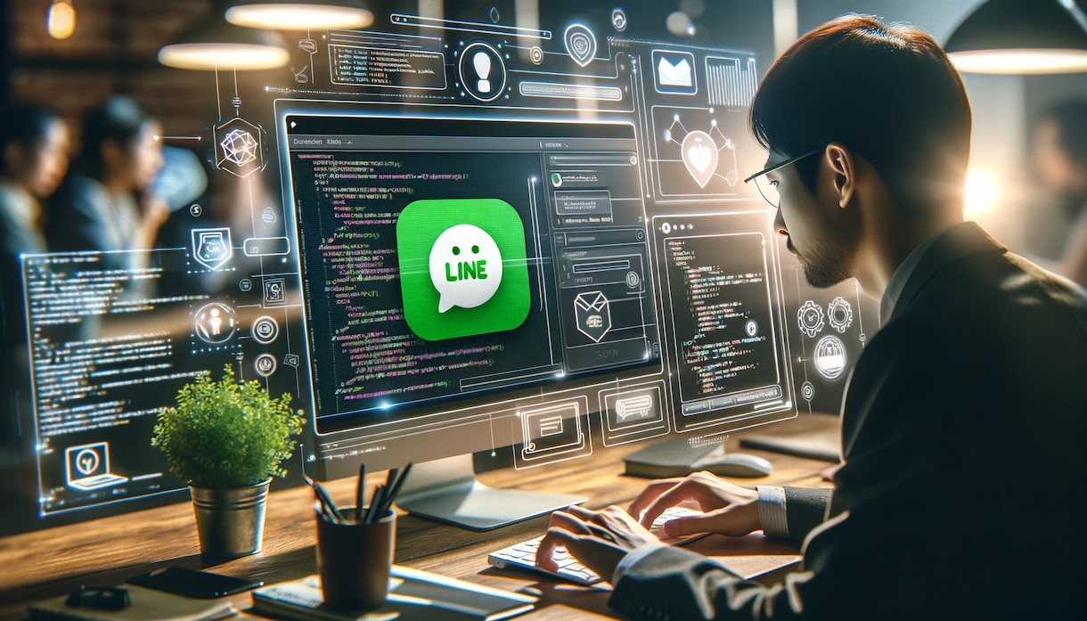 LINEを活用したアプリを作ります 低コストで導入簡単なLINEミニアプリを作りませんか？ イメージ1