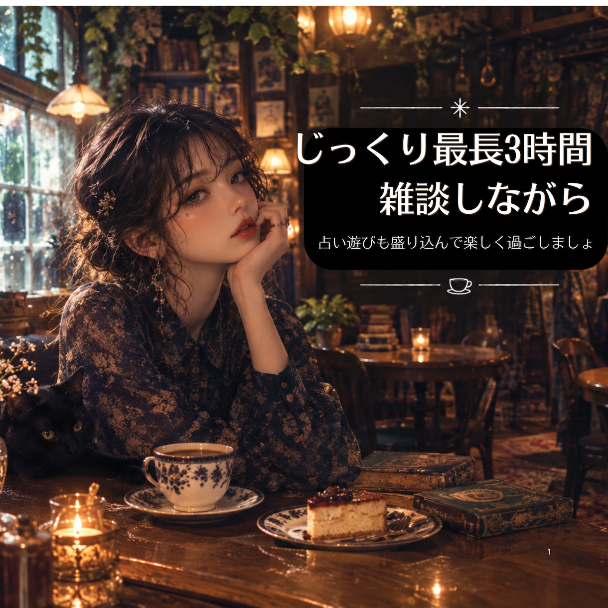 占い好きさん☆暇つぶしにどう？占い遊びいたします ☆最長3時間☆雑談メインのチャットしながら占い展開してくよ イメージ1