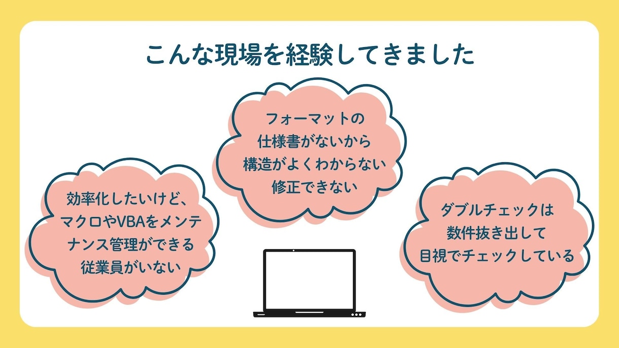 Excelフォーマットの作成・修正します マクロ・VBAを使わないフォーマットを検討、提供いたします！ イメージ2