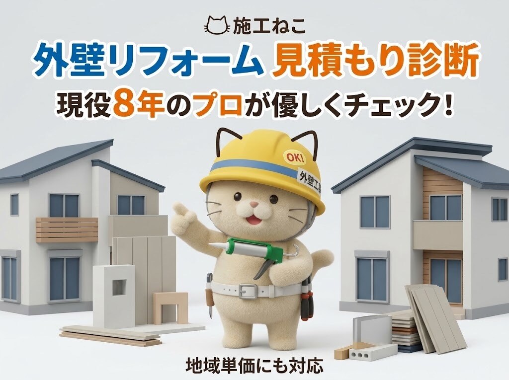 外壁見積もり診断！現役のプロが優しくチェックします 相場や工事内容の疑問に現役8年のプロが親身にお答えします！ イメージ1