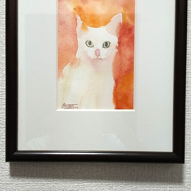 可愛いウチの子を描きます 5000円で額縁に入れて飾ることができます。 イメージ2