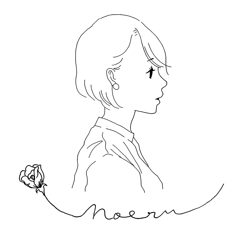 シンプルかわいい線画イラスト・似顔絵描きます アイコンやヘッダーのポイントにオリジナルイラストは如何ですか イメージ6