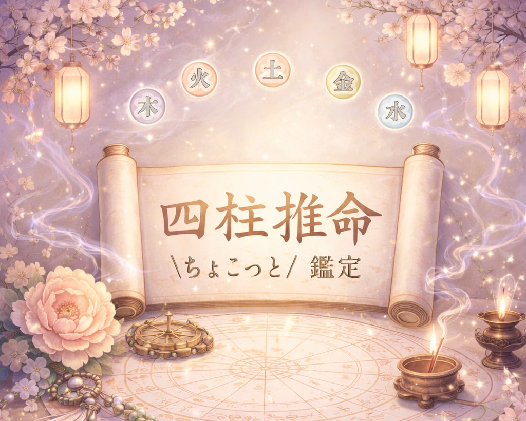 繊細さんへ。四柱推命であなたの道を紐解きます あなたの悩み、迷い、生きづらさに、そっと寄り添う言葉を イメージ1