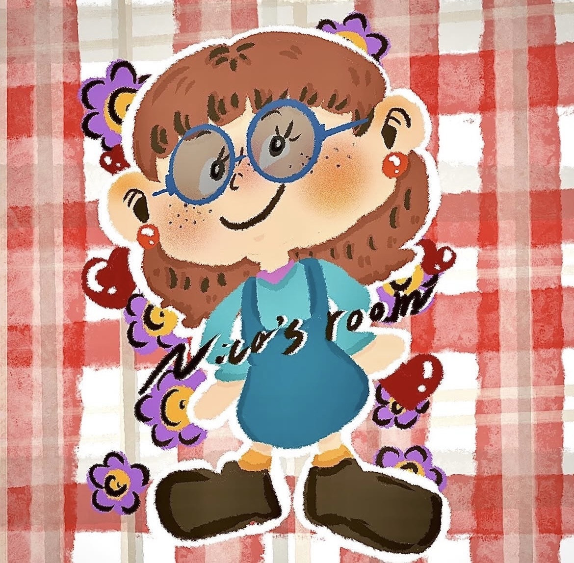 カラフルでポップなかわいいイラスト描きます キラキラかわいい色んな国にも受けるキャラクター イメージ1