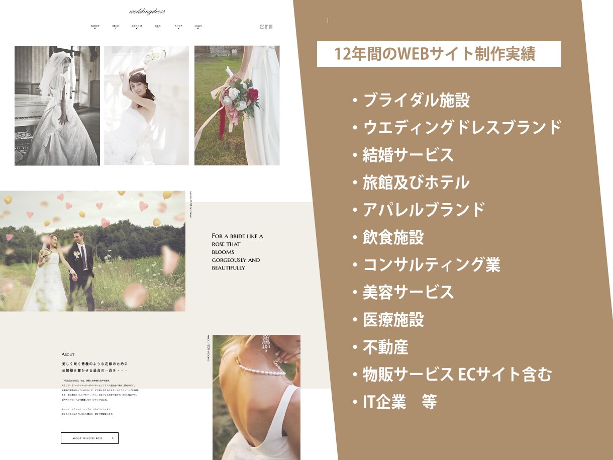独自デザインのWEBサイト制作します ご依頼主様の立場と一緒になってご要望を聞きながら制作します イメージ2