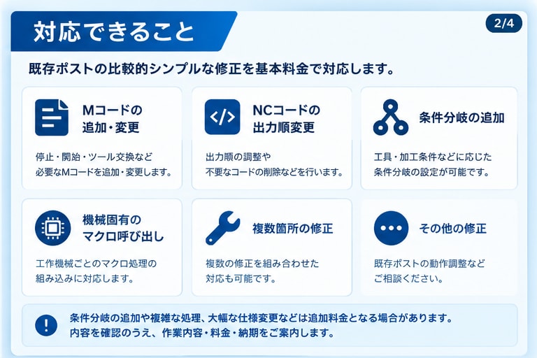 Autodesk Fusionのポスト編集します 現役オペレーターがNCポストを調整します イメージ2