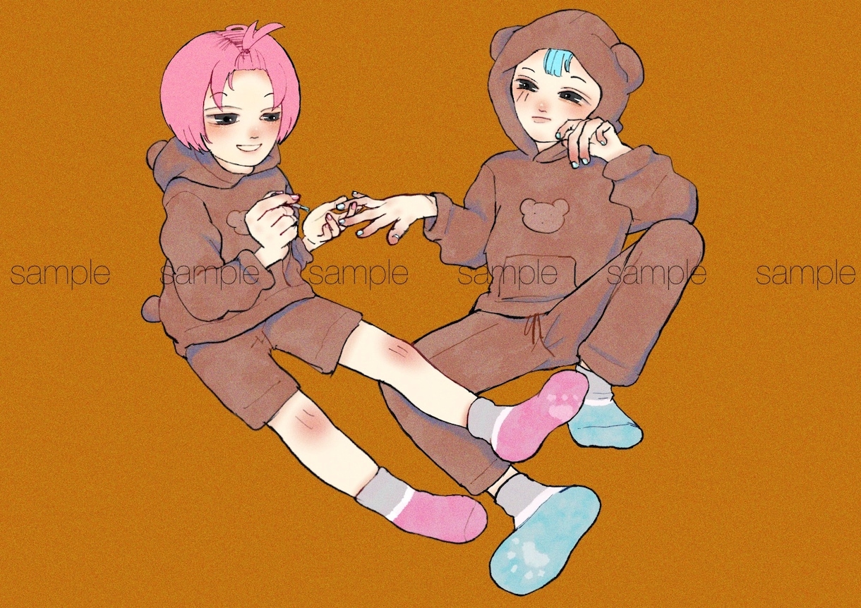 ポップで個性的なイラストお描きします オリジナルMV•アイコン等他にも幅広く対応☆ イメージ2