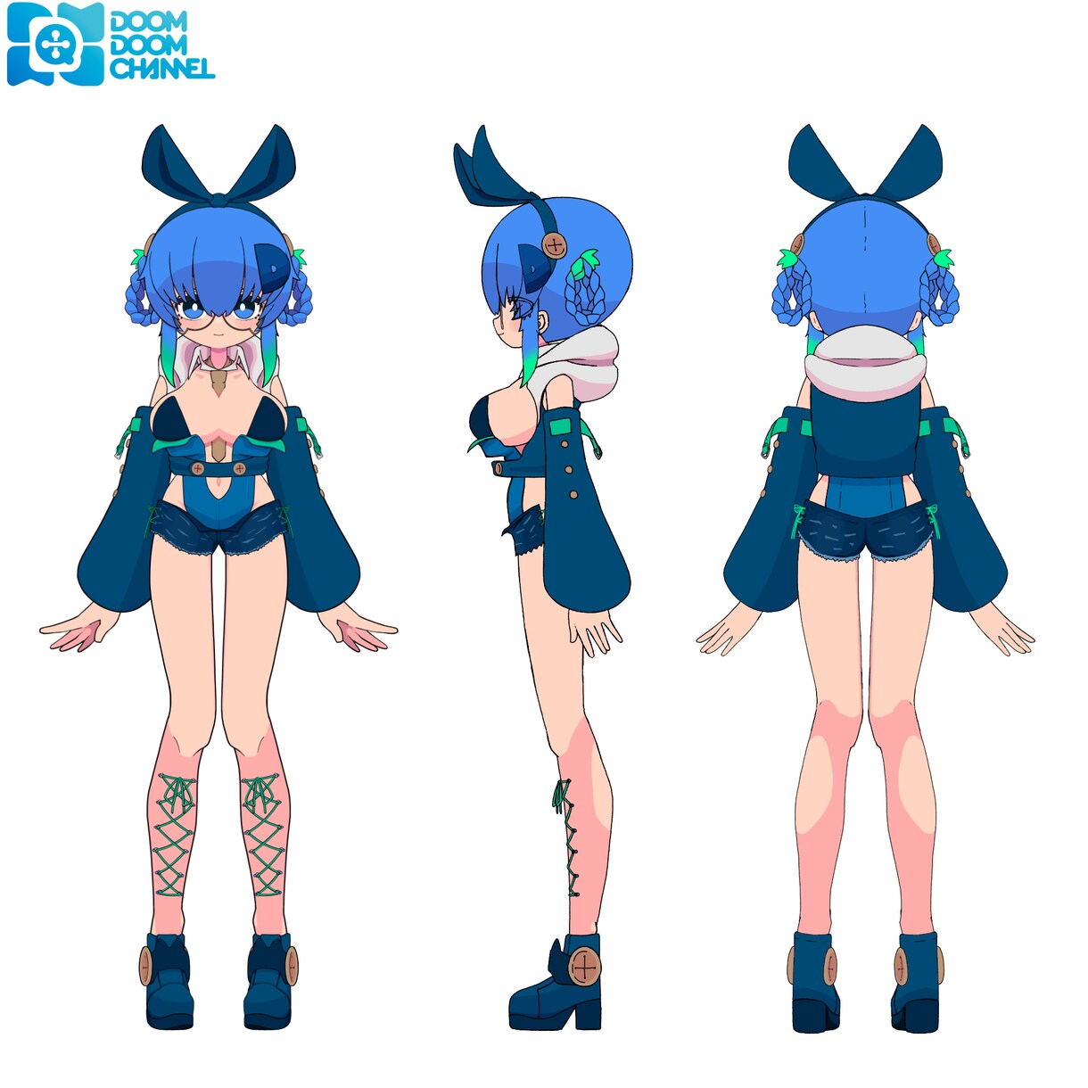イラスト制作（等身高め）やります キャラクター立ち絵やグッズ制作、MVなどに！ イメージ1