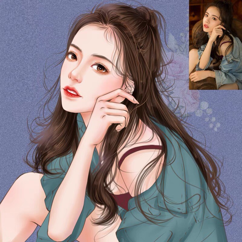 似颜絵、SNSアイコン、イラスト　最短1日作成ます SNSアイコン、イラスト　1日作成が可能です！ イメージ5