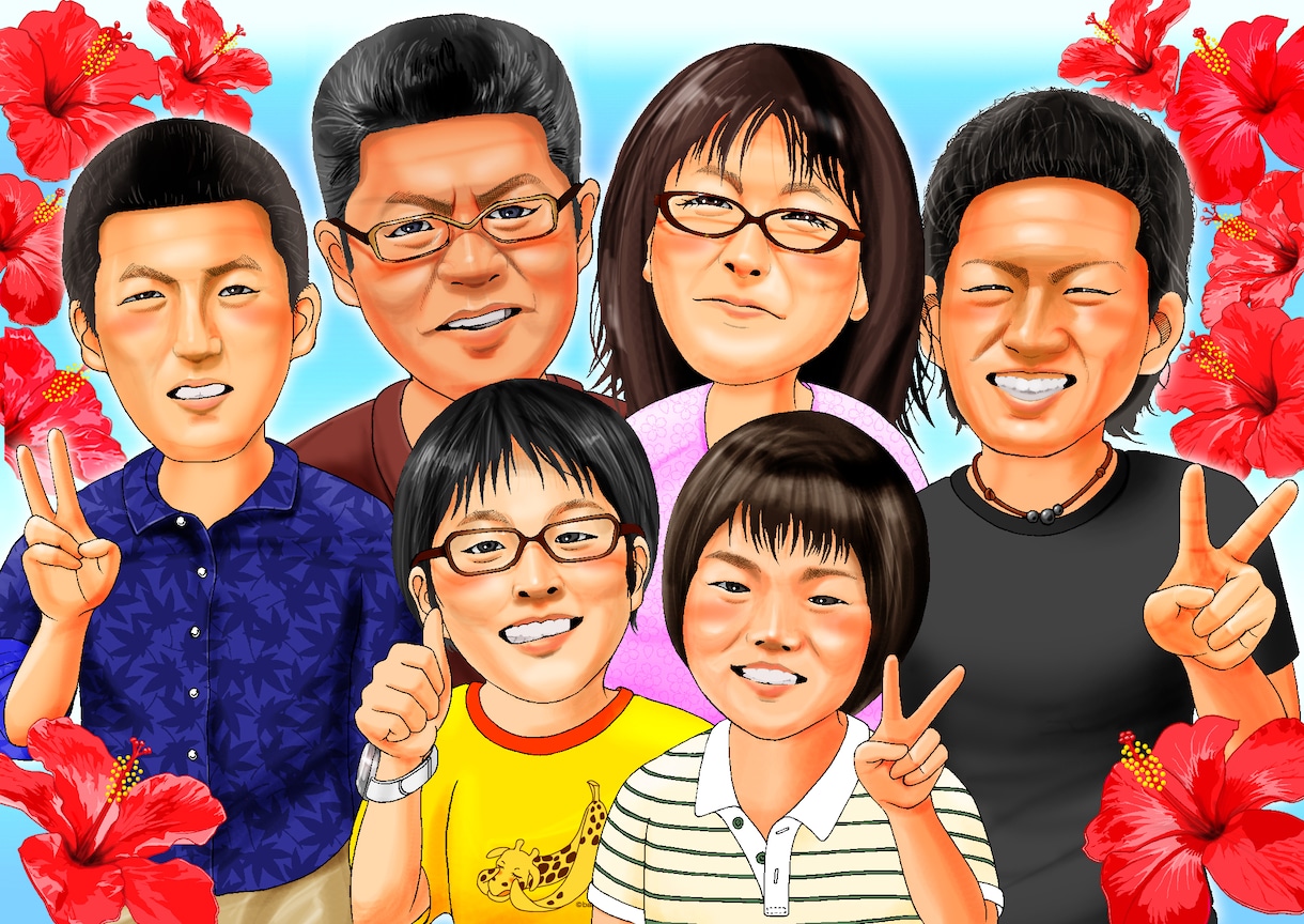 感謝の気持ち・御礼の思いをイラストにします 感謝の気持ち・御礼の思いをイラストで表現したい方。 イメージ2